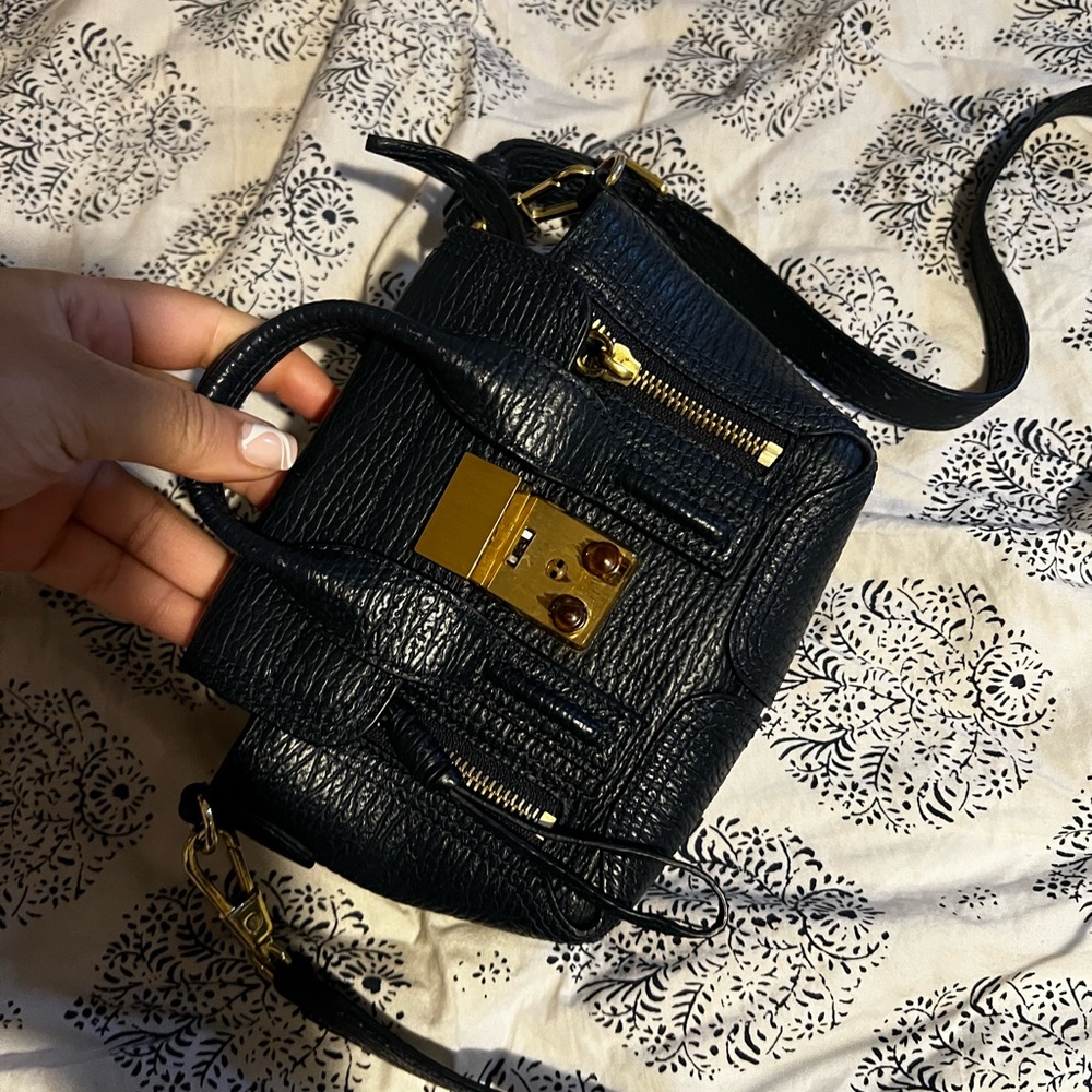 3.1 Phillip Lim Blue Crossbody Bag with Luxurious Design